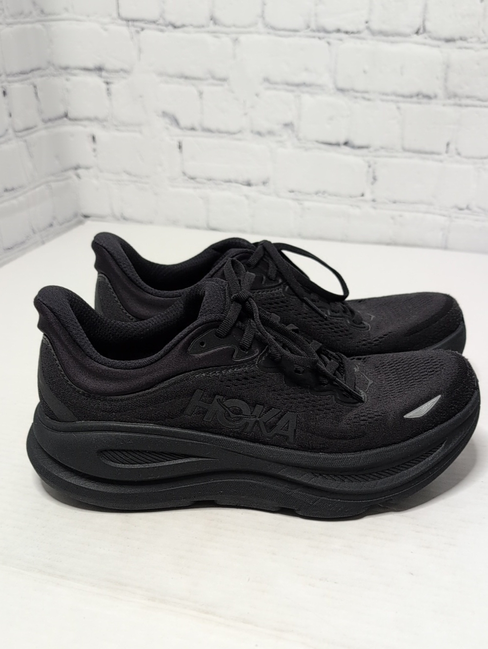 Hoka Bondi 9 Running Shoes Black